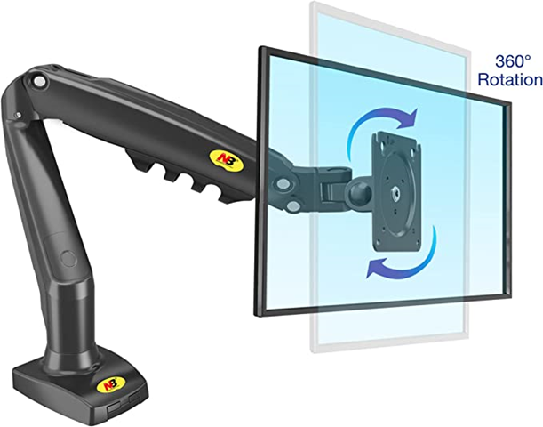 Soporte Monitor Para Escritorio Brazo De 17 A 30.