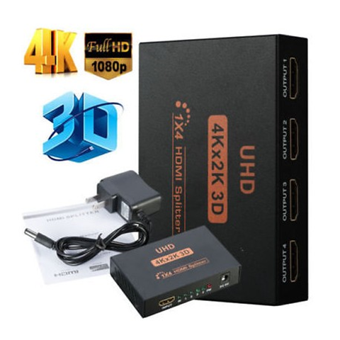 Divisor HDMI 1.4 3D UltraHD 4Kx2K de 16 puertos